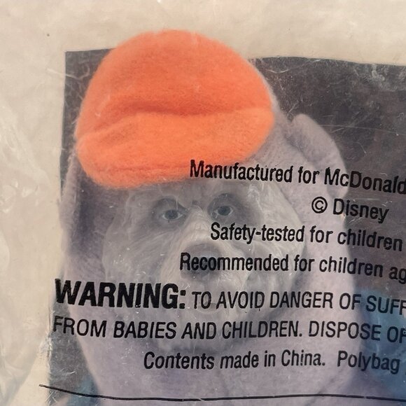 Big Al Country Bears Happy Meal Toy 2002 McDonalds New Plush #2 Disney Vintage - Picture 3 of 12